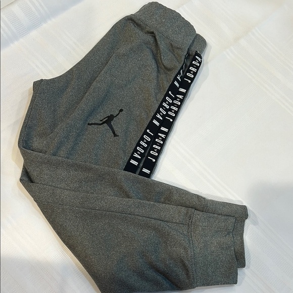 Jordan Other - Jordan Gray Sweatpants with Striped Detail
